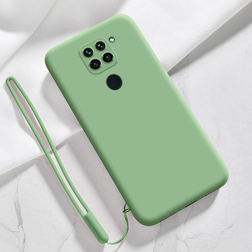 Ultra-thin Silicone Gel Soft Case 360 Degrees Cover YK3 for Xiaomi Redmi Note 9 Green