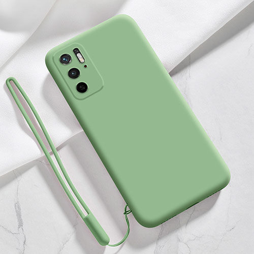 Ultra-thin Silicone Gel Soft Case 360 Degrees Cover YK4 for Xiaomi Redmi Note 11 SE 5G Green