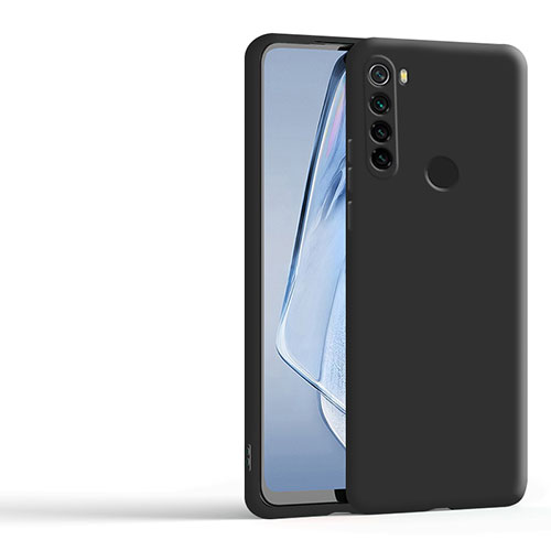 Ultra-thin Silicone Gel Soft Case 360 Degrees Cover YK4 for Xiaomi Redmi Note 8 (2021) Black