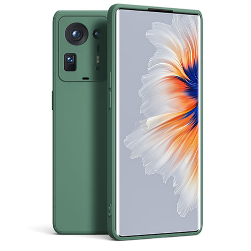 Ultra-thin Silicone Gel Soft Case 360 Degrees Cover YK5 for Xiaomi Mi Mix 4 5G Green