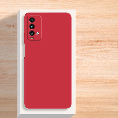 Ultra-thin Silicone Gel Soft Case 360 Degrees Cover YK5 for Xiaomi Redmi 9T 4G Red