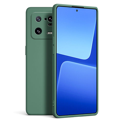 Ultra-thin Silicone Gel Soft Case 360 Degrees Cover YK6 for Xiaomi Mi 13 Pro 5G Green