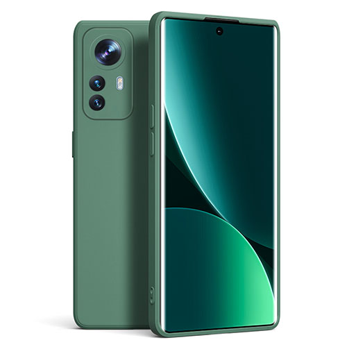 Ultra-thin Silicone Gel Soft Case 360 Degrees Cover YK9 for Xiaomi Mi 12T Pro 5G Green