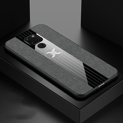 Ultra-thin Silicone Gel Soft Case 360 Degrees Cover Z01 for Huawei Mate 20 Dark Gray
