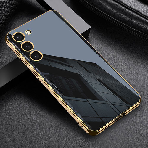 Ultra-thin Silicone Gel Soft Case Cover AC1 for Samsung Galaxy S21 Plus 5G Black