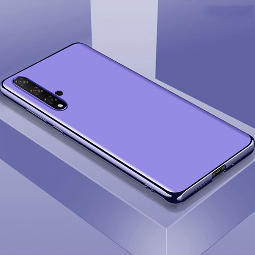 Ultra-thin Silicone Gel Soft Case Cover C01 for Huawei Nova 5 Pro Purple