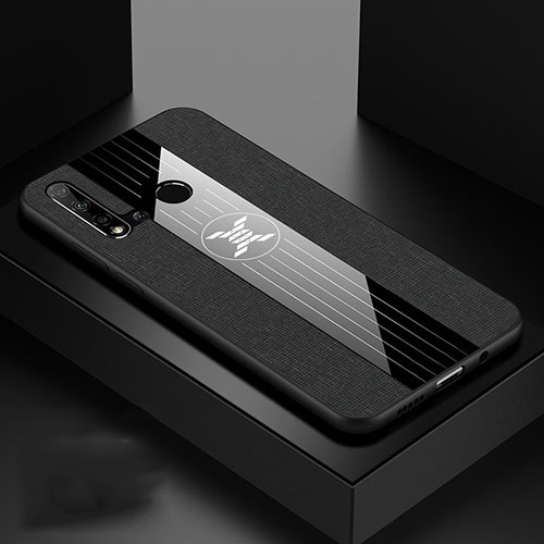 Ultra-thin Silicone Gel Soft Case Cover C01 for Huawei Nova 5i Black