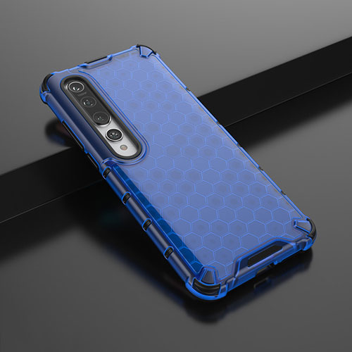 Ultra-thin Silicone Gel Soft Case Cover C01 for Xiaomi Mi 10 Blue
