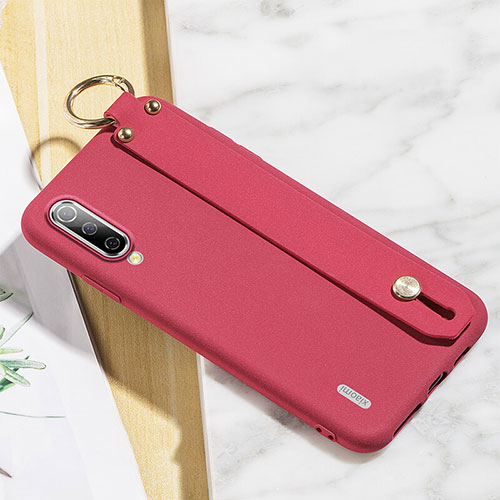 Ultra-thin Silicone Gel Soft Case Cover C02 for Xiaomi Mi A3 Red