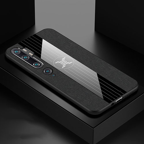 Ultra-thin Silicone Gel Soft Case Cover C03 for Xiaomi Mi Note 10 Pro Black