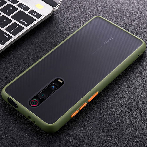 Ultra-thin Silicone Gel Soft Case Cover C05 for Xiaomi Mi 9T Green