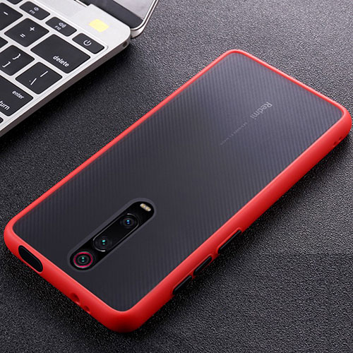 Ultra-thin Silicone Gel Soft Case Cover C05 for Xiaomi Mi 9T Pro Red