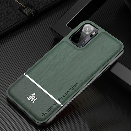 Ultra-thin Silicone Gel Soft Case Cover JM1 for Xiaomi Poco M5S Green