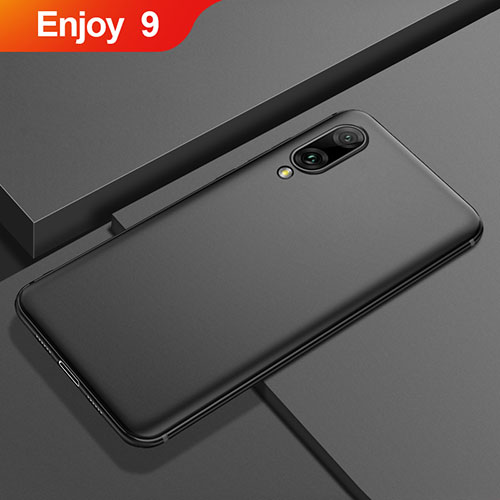 Ultra-thin Silicone Gel Soft Case Cover S01 for Huawei Enjoy 9 Black