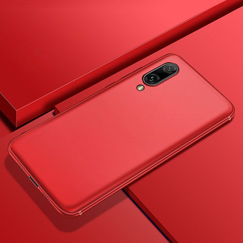 Ultra-thin Silicone Gel Soft Case Cover S01 for Huawei Enjoy 9 Red