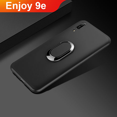 Ultra-thin Silicone Gel Soft Case Cover S01 for Huawei Enjoy 9e Black