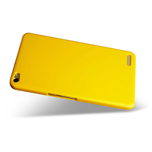 Ultra-thin Silicone Gel Soft Case Cover S01 for Huawei MediaPad X2 Yellow