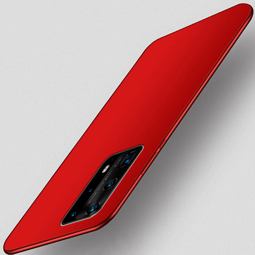 Ultra-thin Silicone Gel Soft Case Cover S01 for Huawei P40 Pro+ Plus Red