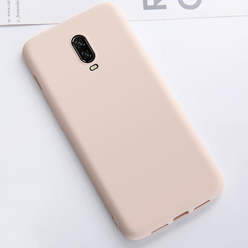 Ultra-thin Silicone Gel Soft Case Cover S01 for OnePlus 6T Gold