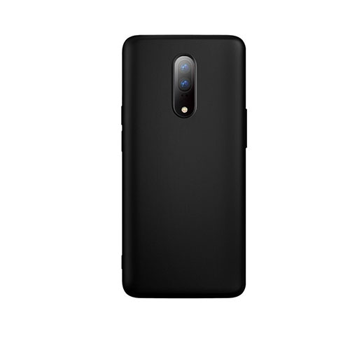 Ultra-thin Silicone Gel Soft Case Cover S01 for OnePlus 7 Black
