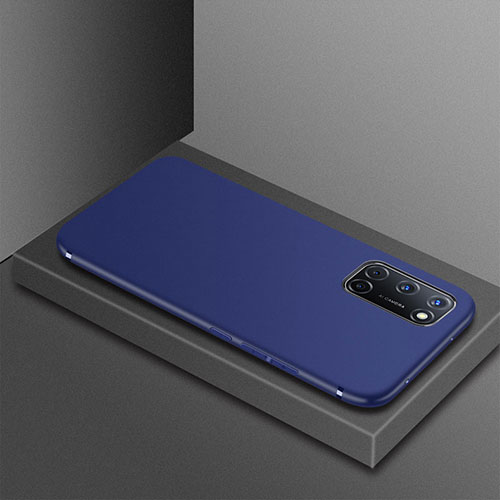 Ultra-thin Silicone Gel Soft Case Cover S01 for Oppo A52 Blue