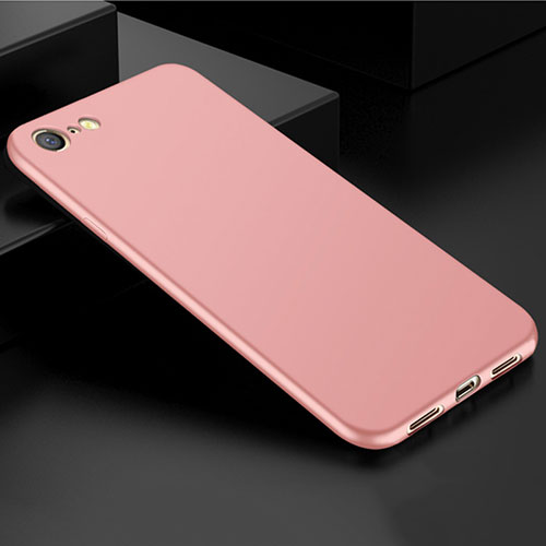 Ultra-thin Silicone Gel Soft Case Cover S01 for Oppo A71 Rose Gold