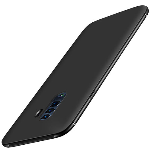 Ultra-thin Silicone Gel Soft Case Cover S01 for Oppo Reno 10X Zoom Black