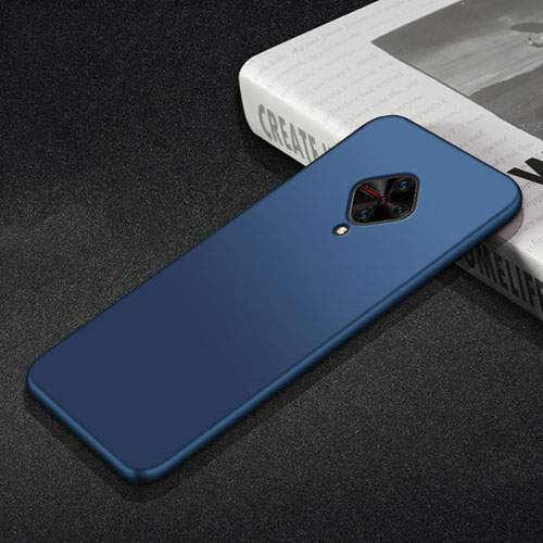 Ultra-thin Silicone Gel Soft Case Cover S01 for Vivo S1 Pro Blue