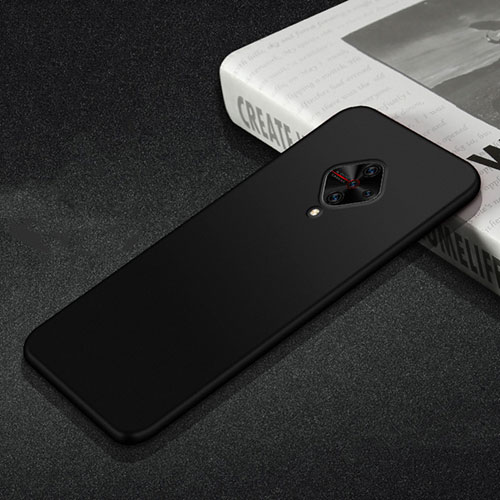 Ultra-thin Silicone Gel Soft Case Cover S01 for Vivo X50 Lite Black