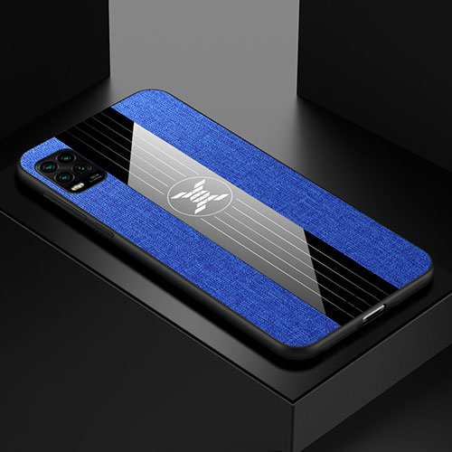 Ultra-thin Silicone Gel Soft Case Cover S01 for Xiaomi Mi 10 Lite Blue