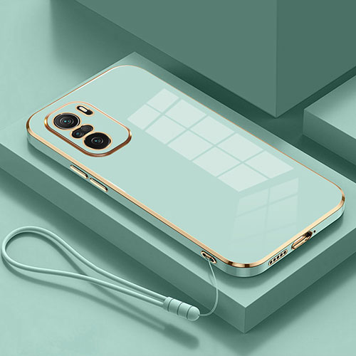 Ultra-thin Silicone Gel Soft Case Cover S01 for Xiaomi Mi 11X Pro 5G Green