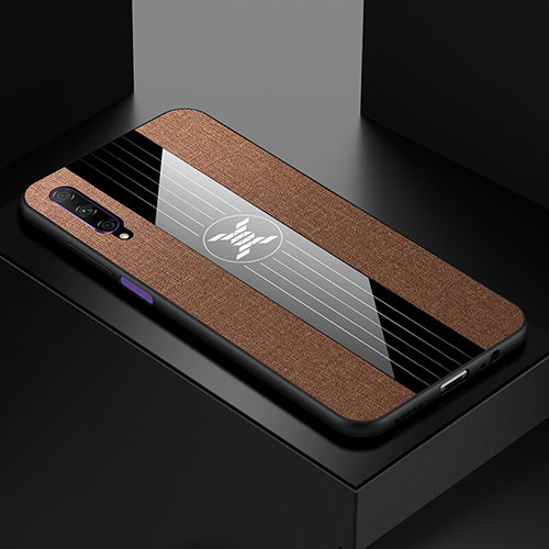 Ultra-thin Silicone Gel Soft Case Cover S02 for Huawei P Smart Pro (2019) Brown