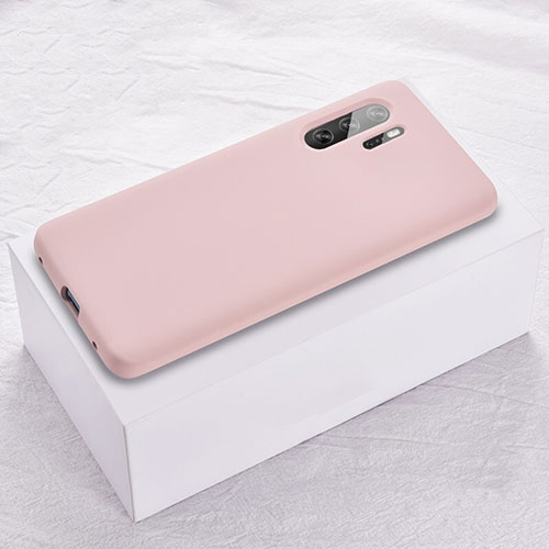 Ultra-thin Silicone Gel Soft Case Cover S02 for Huawei P30 Pro Pink