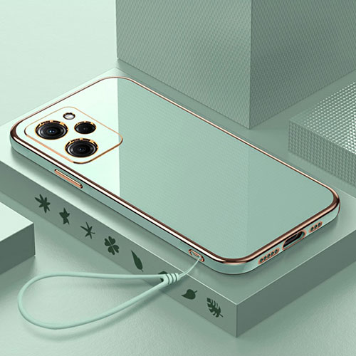 Ultra-thin Silicone Gel Soft Case Cover S03 for Xiaomi Poco X5 Pro 5G Green