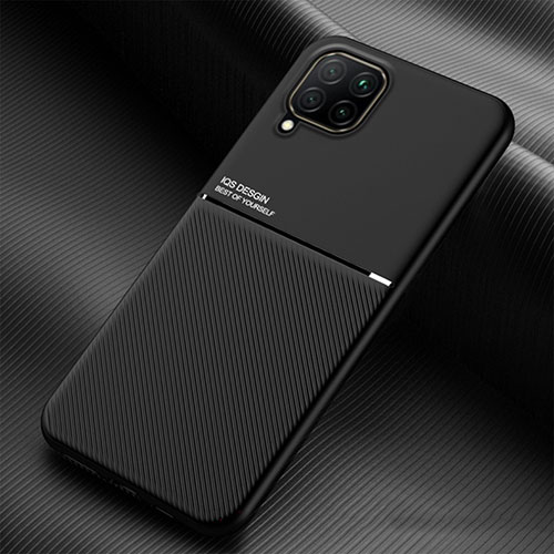 Ultra-thin Silicone Gel Soft Case Cover with Magnetic for Samsung Galaxy F62 5G Black