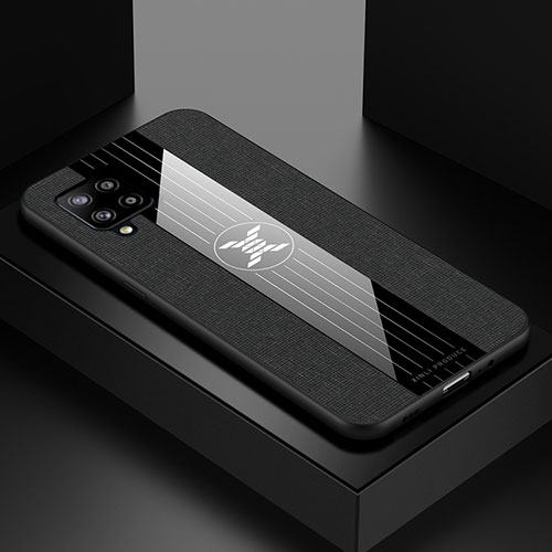 Ultra-thin Silicone Gel Soft Case Cover X01L for Samsung Galaxy A42 5G Black