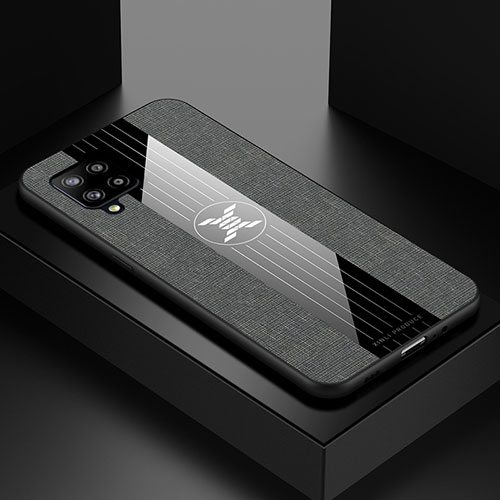 Ultra-thin Silicone Gel Soft Case Cover X01L for Samsung Galaxy A42 5G Gray