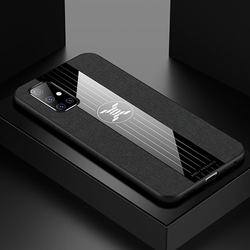 Ultra-thin Silicone Gel Soft Case Cover X01L for Samsung Galaxy A51 4G Black