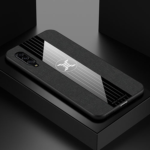 Ultra-thin Silicone Gel Soft Case Cover X01L for Samsung Galaxy A90 5G Black