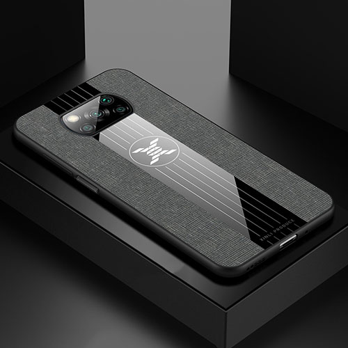 Ultra-thin Silicone Gel Soft Case Cover X01L for Xiaomi Poco X3 NFC Gray