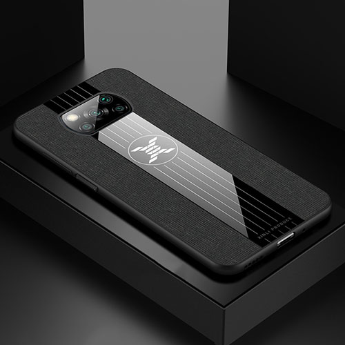 Ultra-thin Silicone Gel Soft Case Cover X01L for Xiaomi Poco X3 Pro Black