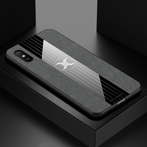Ultra-thin Silicone Gel Soft Case Cover X01L for Xiaomi Redmi 9AT Gray