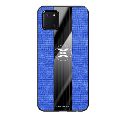 Ultra-thin Silicone Gel Soft Case Cover X02L for Samsung Galaxy M60s Blue