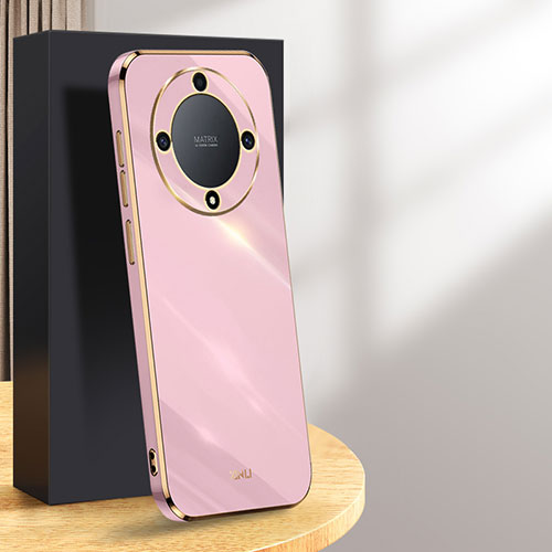 Ultra-thin Silicone Gel Soft Case Cover XL1 for Huawei Honor Magic6 Lite 5G Clove Purple