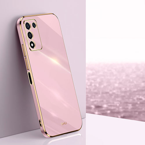 Ultra-thin Silicone Gel Soft Case Cover XL1 for Oppo K9S 5G Pink