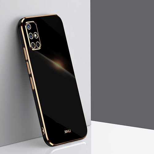 Ultra-thin Silicone Gel Soft Case Cover XL1 for Samsung Galaxy A51 4G Black