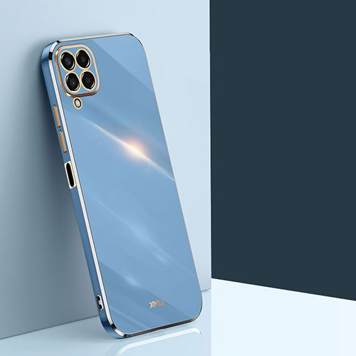 Ultra-thin Silicone Gel Soft Case Cover XL1 for Samsung Galaxy M33 5G Blue