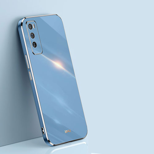 Ultra-thin Silicone Gel Soft Case Cover XL1 for Xiaomi Poco M3 Blue