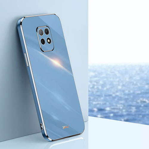 Ultra-thin Silicone Gel Soft Case Cover XL1 for Xiaomi Redmi 10X 5G Blue