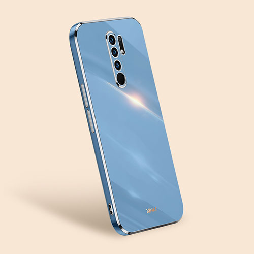 Ultra-thin Silicone Gel Soft Case Cover XL1 for Xiaomi Redmi 9 Blue